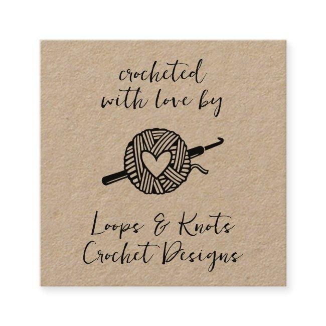 Crocheted With Love Square
