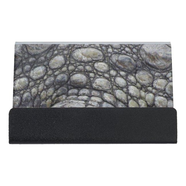 Crocodile Skin Image Holder