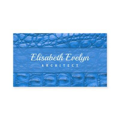 Crocodile skin texture, blue color