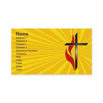 Cross and Flame