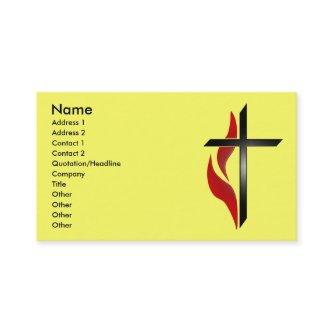 CROSS & FLAME