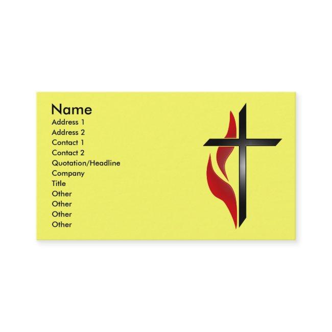 CROSS & FLAME