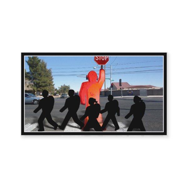 Crossing Guard w/Kids on the Street
