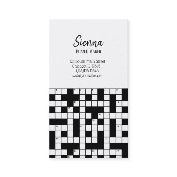 Crossword pattern