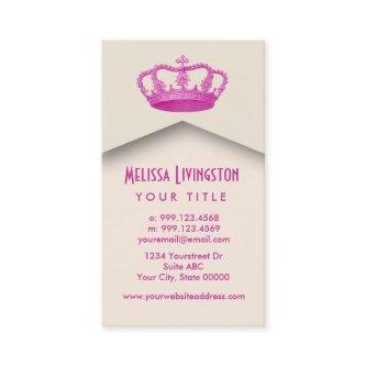 Crown Royalty Princess or Queen Template V8 PINK