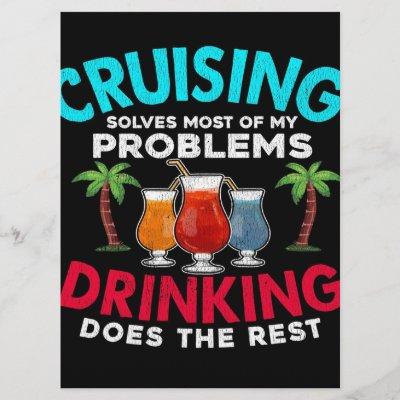 Cruising Solves Most Of MY Problems Drinking Menu