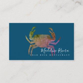 Crustacean Crab Restaurant Crawfish Diner Colorful