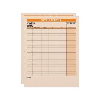 Crypto Asset Tracker with Coin Balance, Transfer Letterhead