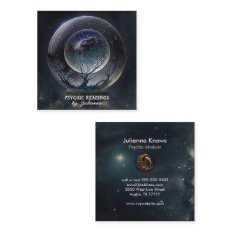 Crystal Ball Psychic Medium Tarot Reader  Square