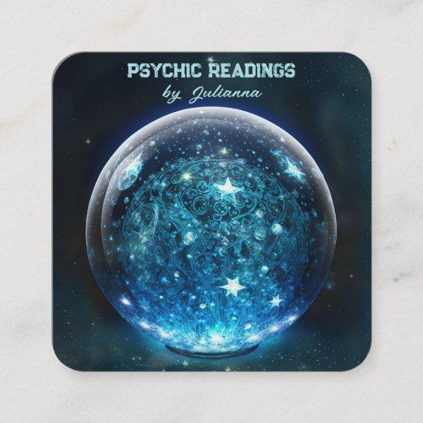 Crystal Ball Psychic Medium Tarot Reader Square