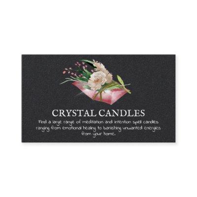 Crystal Candle Intention Spell