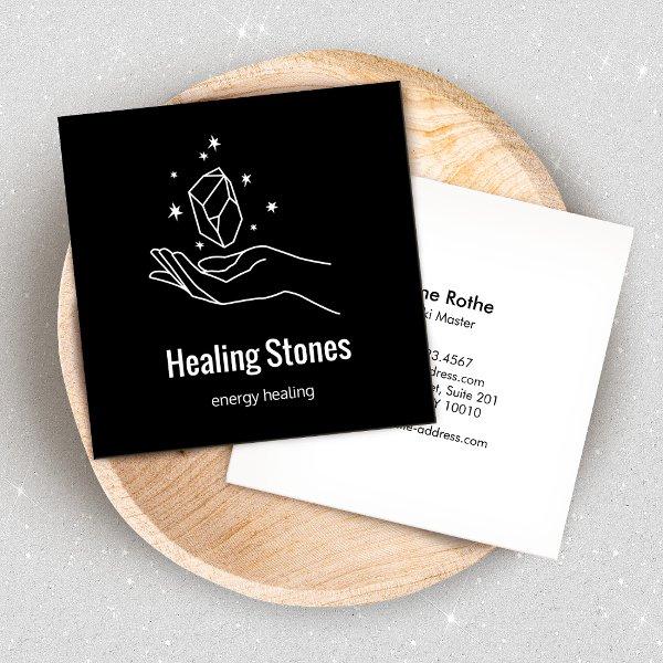 Crystal Gem Stone Energy Healer Square
