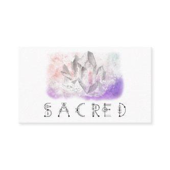 *~* Crystal Watercolor Energy Healing Arts Sacred