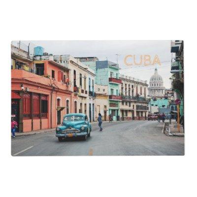 Cuba                      placemat