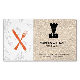 Culinary Chef | Restaurant Owner | Leather  Magnet