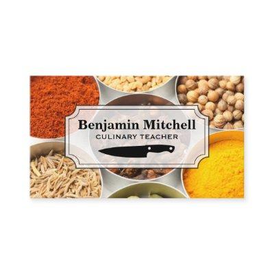 Culinary Chef | Spices in Cups