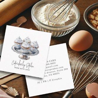 Cupcake Baker Bakery Chef Catering  Square