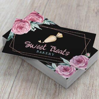 Cupcake Cake Bakery Pastry Chef Modern Floral