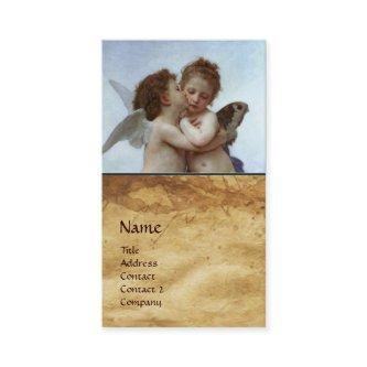 Cupid and Psyche as Children MONOGRAM Parchment