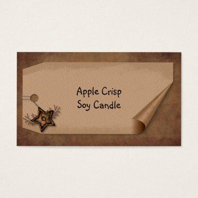Curl Tag Star Hang Tag Product Tag
