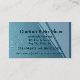 Custom Auto Glass Windshield Replacement Rock Chip