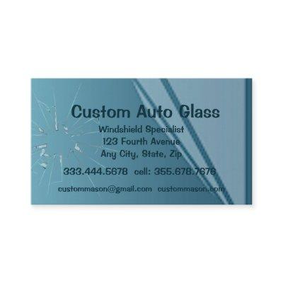 Custom Auto Glass Windshield Replacement Rock Chip