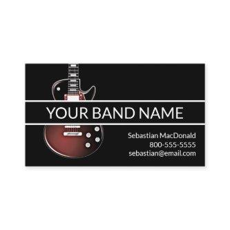 Custom Band Name Rock & Roll Guitar Musician Music