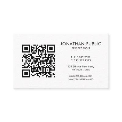 Custom Barcode QR Code Your Company Logo Here