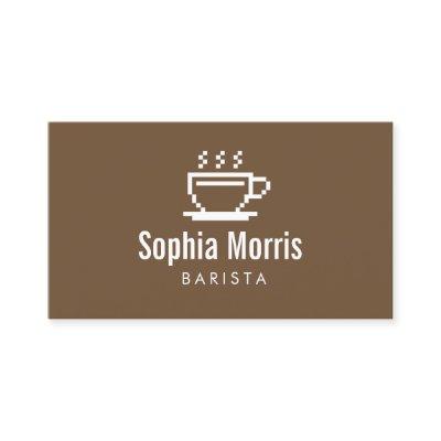 Custom barista coffee maker  template