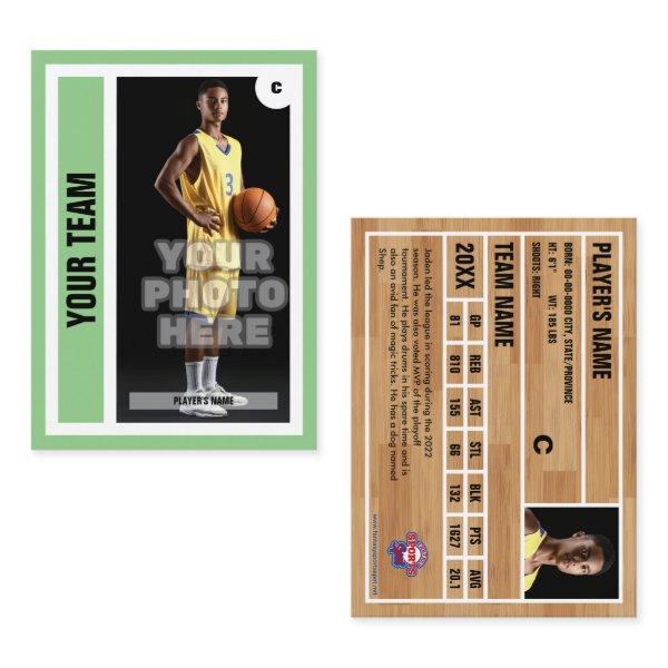 Custom Basketball Trading Card - Sage