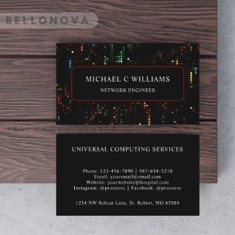 Custom Black Red White Multicolor Color Pixel