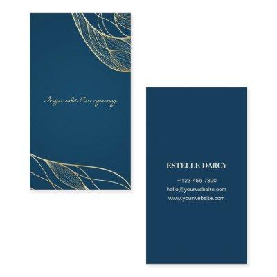 Custom Branded Blue Simple