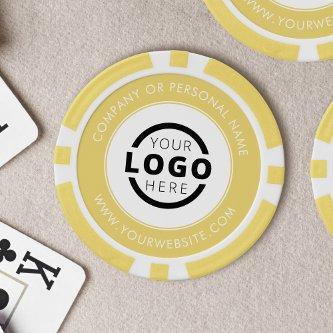 Custom Branded Business Logo Promotional Poker Chips