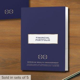 Custom Branded Folders with  Slot