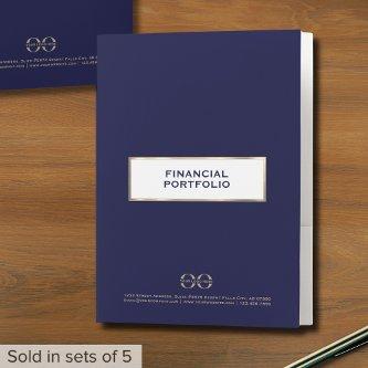 Custom Branded Folders with  Slot