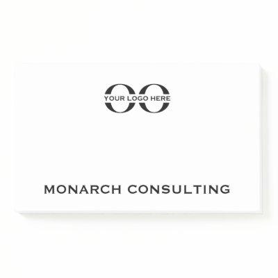 Custom Branded Note Company Name and Logo