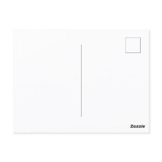 Custom Branded White Picture-Perfect Standard  Postcard