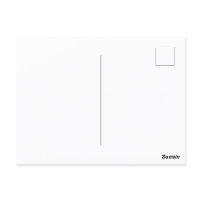 Custom Branded White Picture-Perfect Standard  Postcard