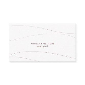 Custom Budget Modern Abstract Waves