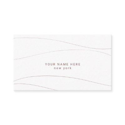 Custom Budget Modern Abstract Waves