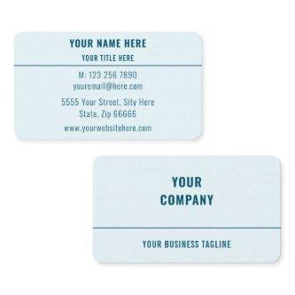 Custom  Your Name Text Contact Info
