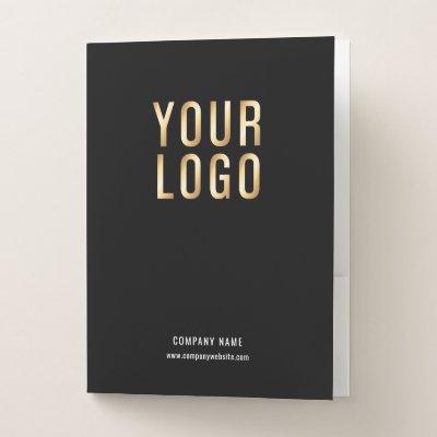 Custom Business Folders with Logo and Card Slot