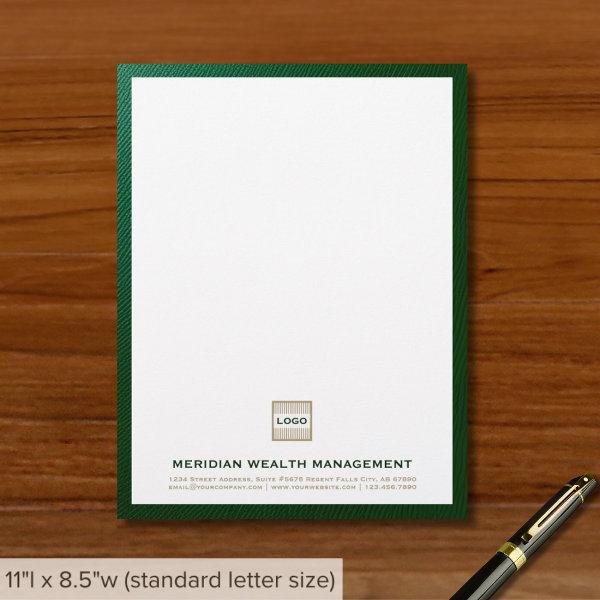 Custom Business Letterhead with Logo