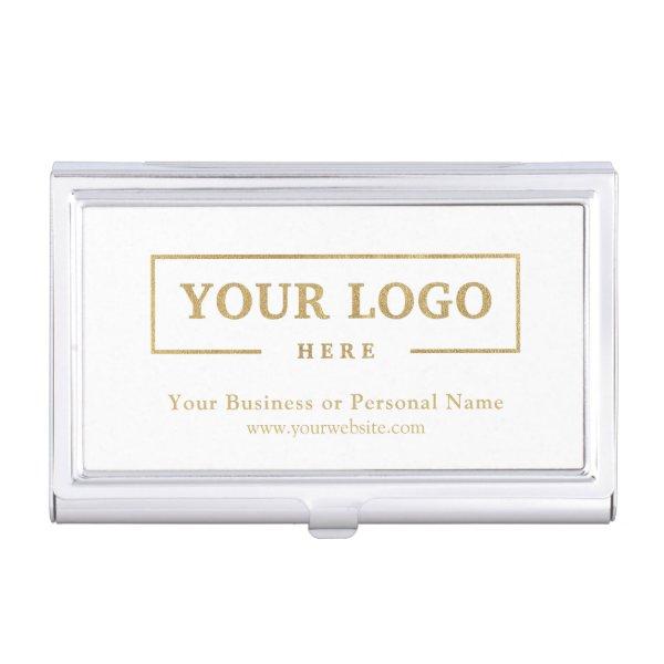 Custom Business Logo Branded Corporate Rose Gold  Case