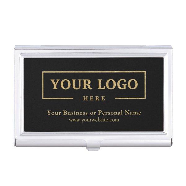 Custom Business Logo Branded Corporate Rose Gold  Case