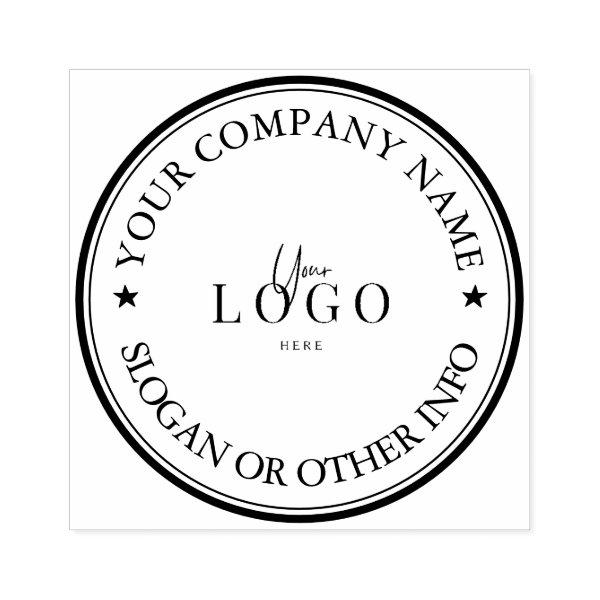 Custom Business Logo Custom  Rubber Stamp