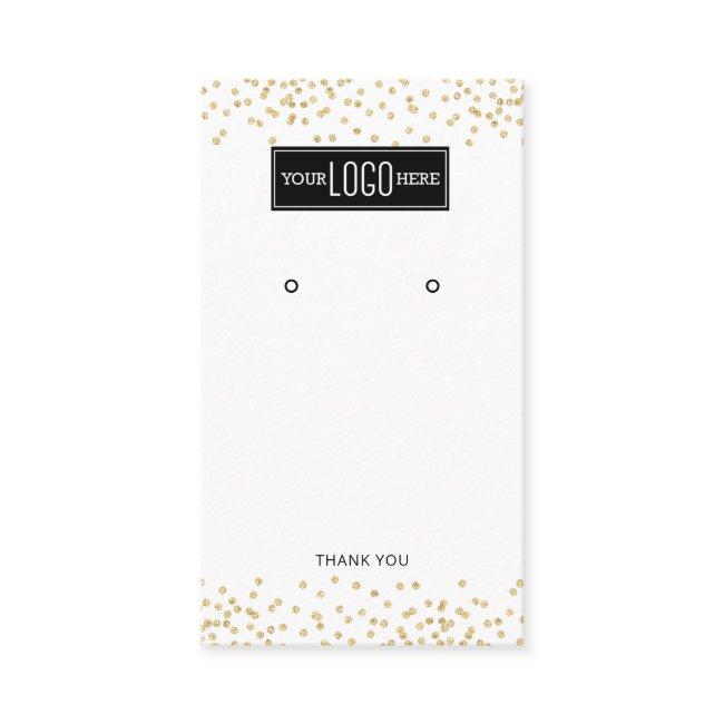 Custom Business Logo Earring Display