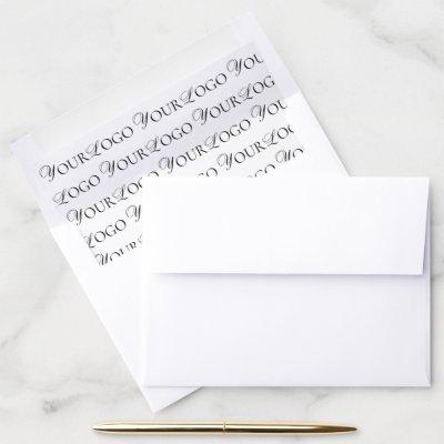 Custom Business Logo Professional Company Envelope Liner