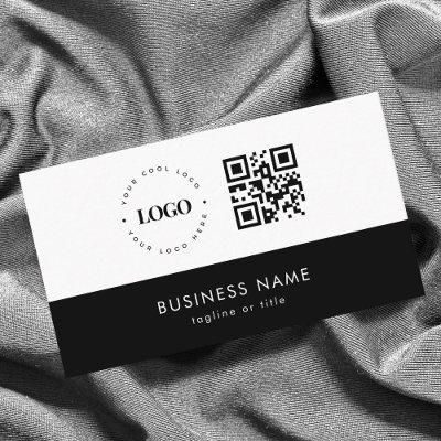 Custom Business Logo QR Code Company Professional