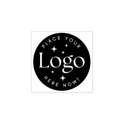 Custom Business Logo  Rubber Stamp